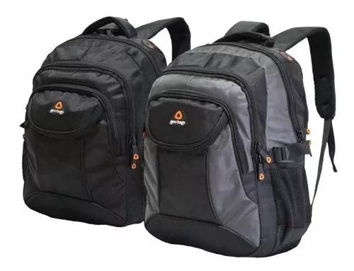 Mochila Laptop Esportiva Preto E Grafite 1101b