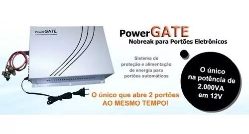 Nobreak Power Gate Portão Eletrônico 2000 Va 220v