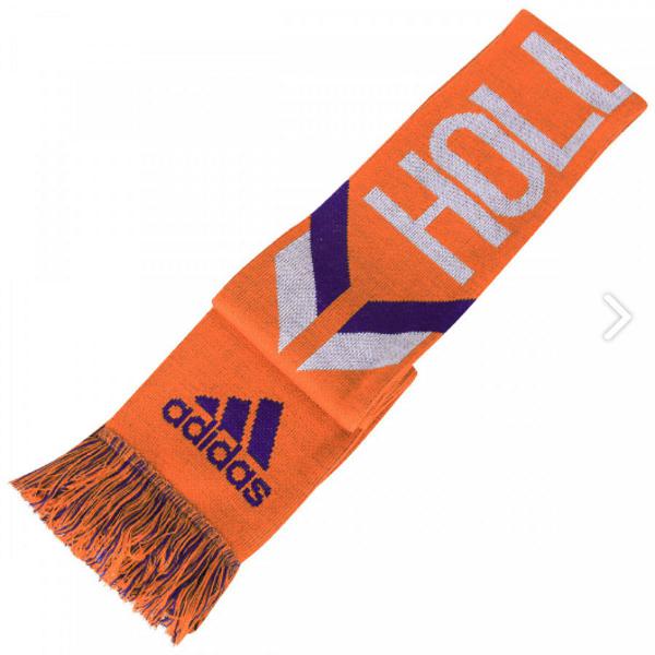 cachecol adidas 3s holanda laranja