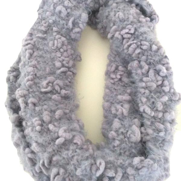 cachecol gola feminina tricô em lã acessório inverno
