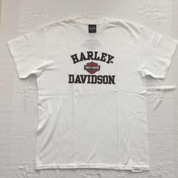camiseta branca harley davidson original