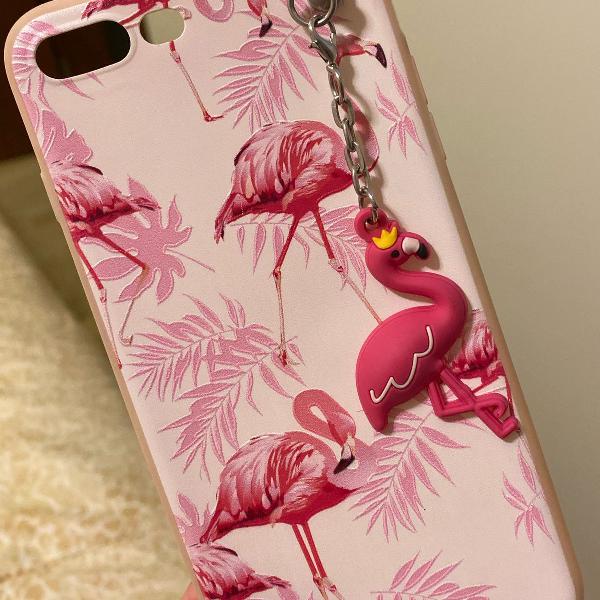 case iphone 8 plus flamingo