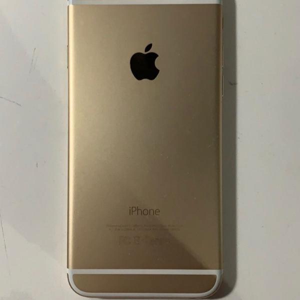 iphone 6 dourado 16gb na caixa com fone
