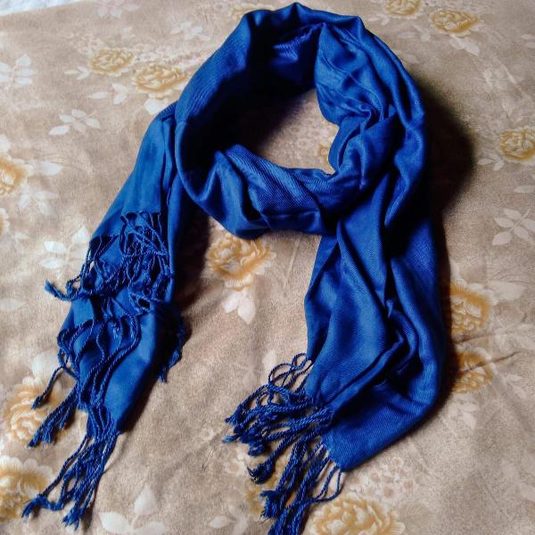 pashmina azul