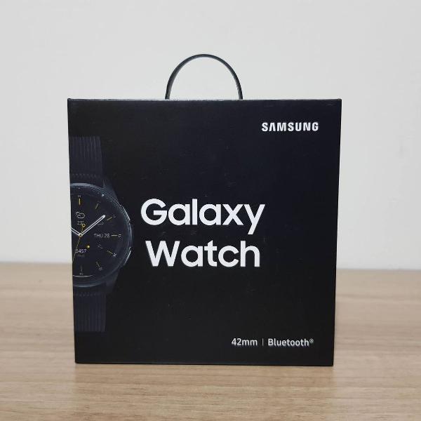 relógio samsung galaxy watch r810 42mm - novo, lacrado