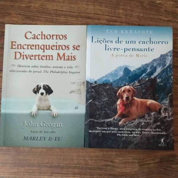 2 Livros sobre cachorros