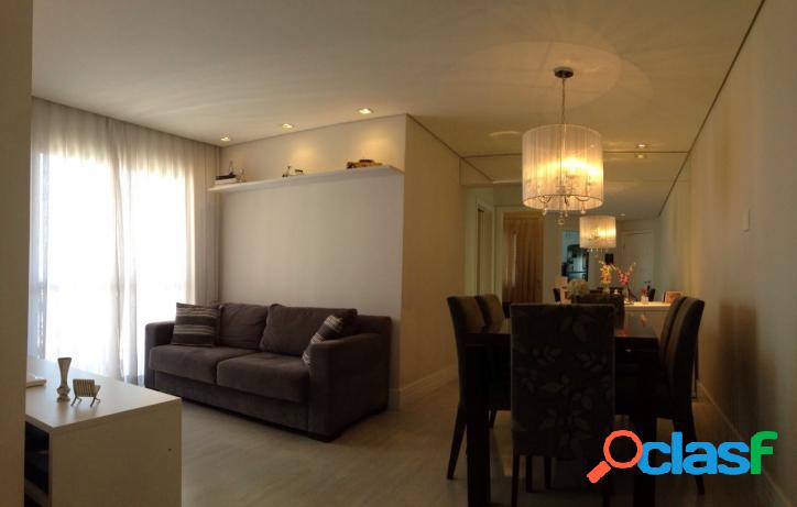 Apartamento 57 m2, 2D, 1S, 1V e lazer, permuta, C. Limpo SP