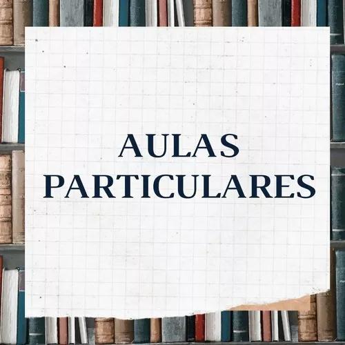 Aulas Particulares De Língua Portuguesa