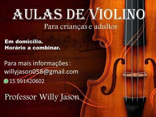 Aulas Particulares De Violino E Teoria Da Música