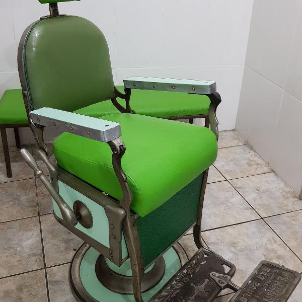 Cadeira de barbeiro ferrante 🥇 Posot Class