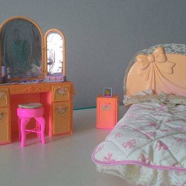 Cama Barbie 1987 para colecionador