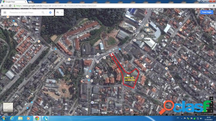 Excelente terreno 4.873 m2, ZEUP, Eixo 4x na Zona Sul SP