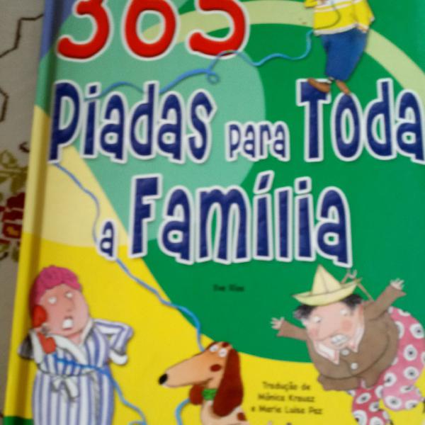 Livro 365 Piadas para toda a família