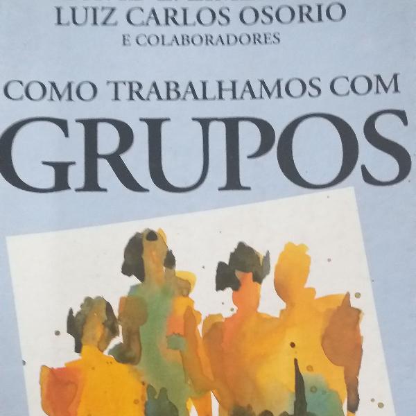 Livro Como trabalhamos com grupos. Davod Zimerman e.Luis