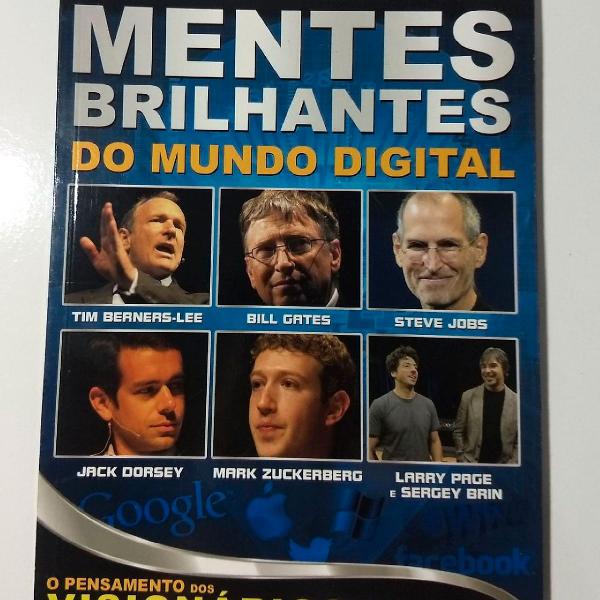 Livro Novo Mentes Brilhantes do Mundo Digital