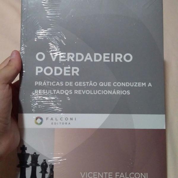 Livro "O verdadeiro poder" de Vicente Falconi