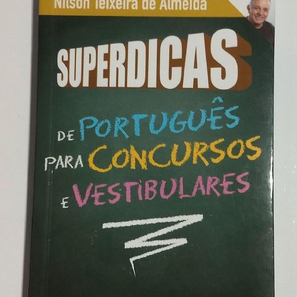 Livro Superdicas de português para concursos e vestibulares