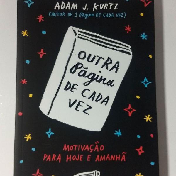 Livro novo Outra página de cada vez