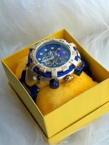 Relógio De Pulso Masculino Luxo Reserve Grande + Caixa
