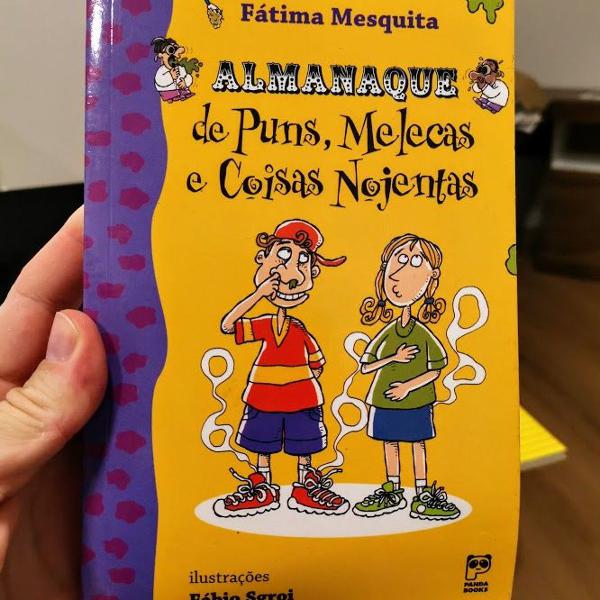 almanaque de puns, melecas e coisas nojentas - fátima