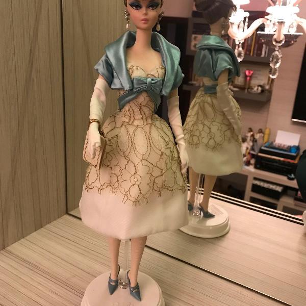 barbie party dress doll fashion model collection silkstone