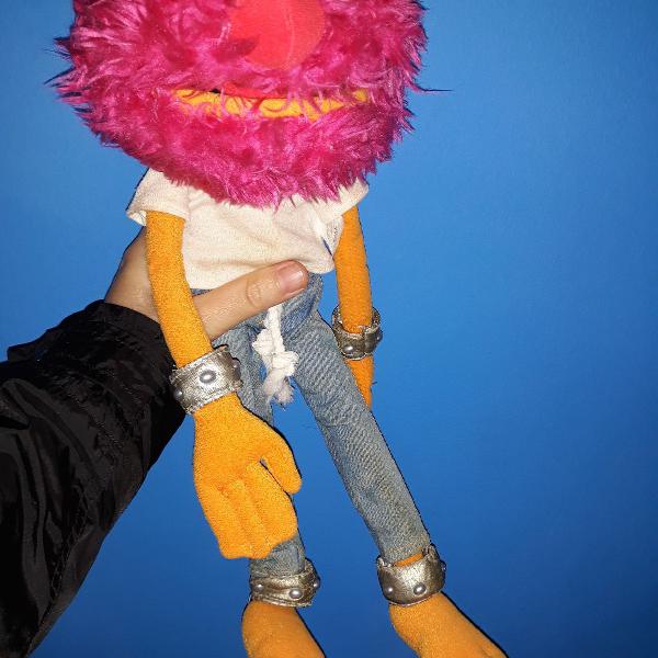 boneco animal dos muppets
