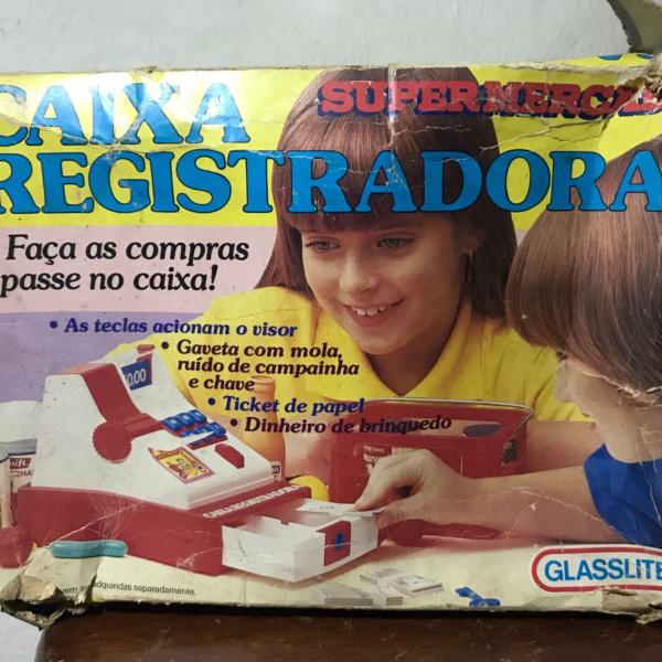 caixa registradora - anos 80