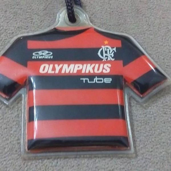 chaveiro antigo camiseta olympikus clube de regata flamengo