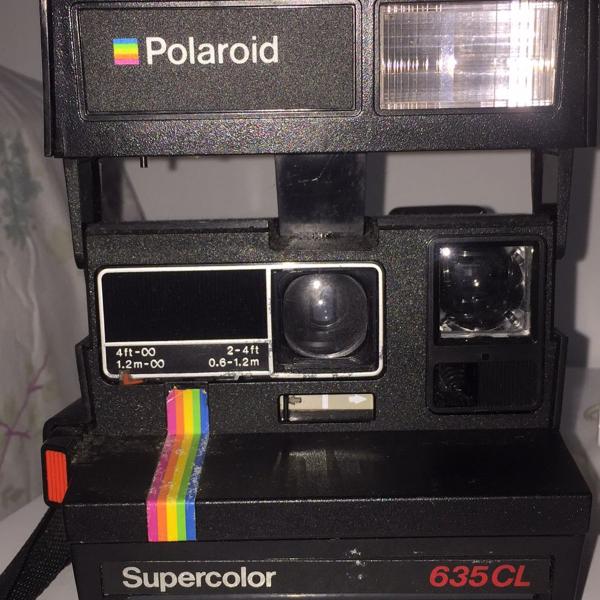 câmera polaroid supercolor 635cl