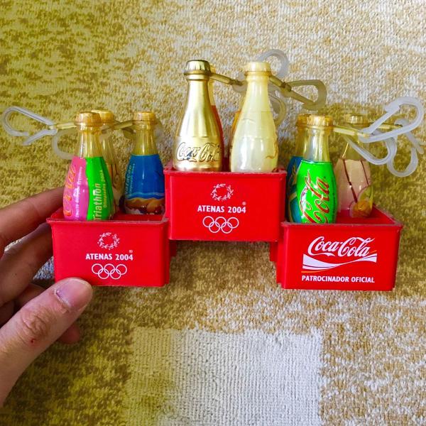 coleção coca cola olimpíadas athenas 2004 original