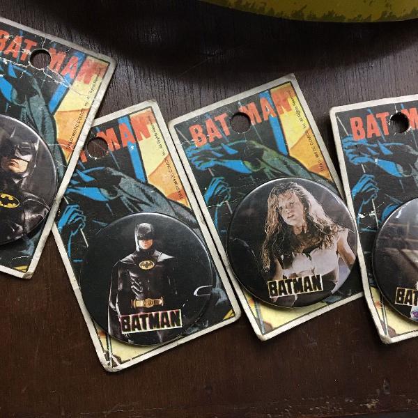 coleção de bottons batman filme, original dc comics