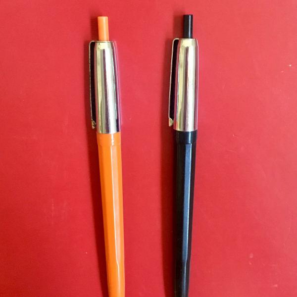 conjunto de canetas esferográficas antigas bic
