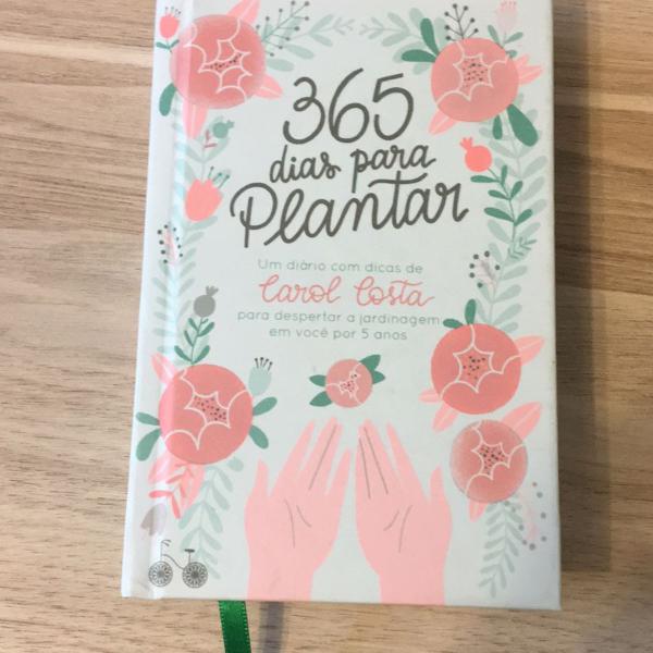 diário 365 para plantar