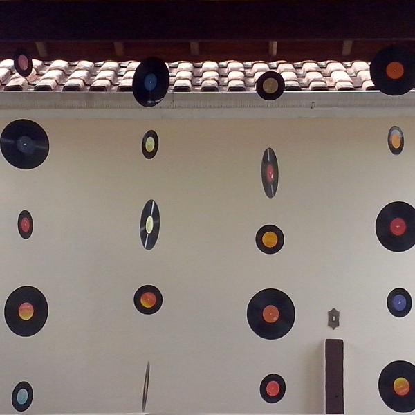 discos de vinil para decoração