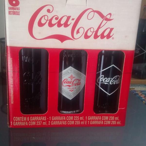 garrafas coca-cola edição especial (vintage/retro)