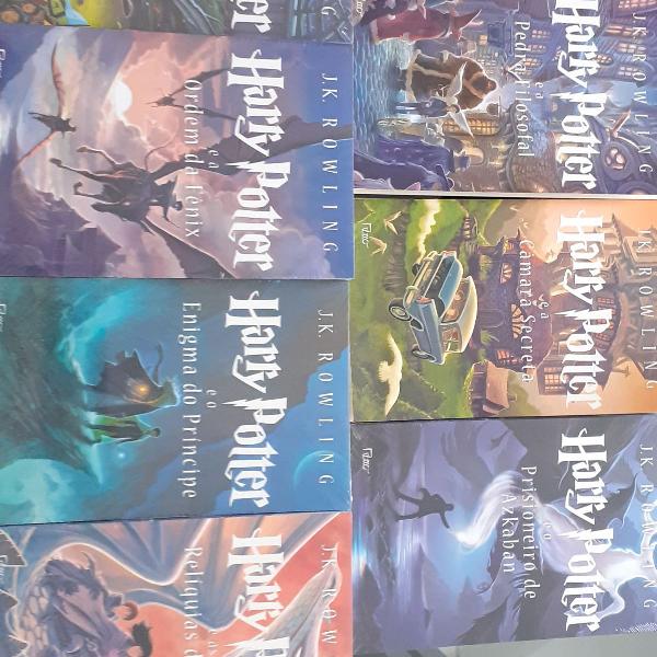 harry potter coleção 7 livros