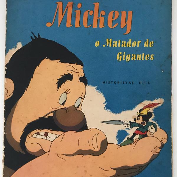 historietas disney 5 mickey o matador de gigantes