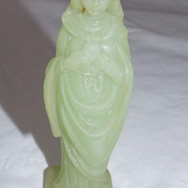 imagem nossa senhora sagrado coração em plástico