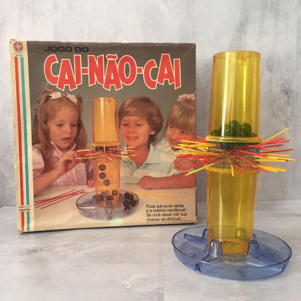 jogo antigo do cai não cai - estrela - anos 80
