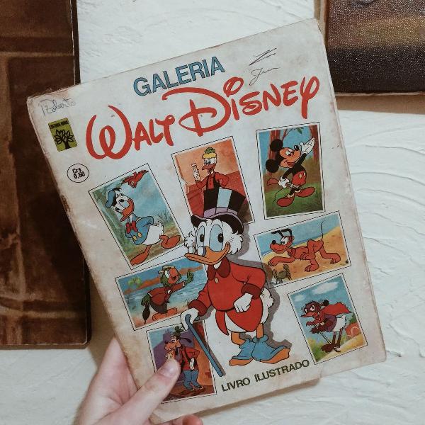 lbum de figurinhas galeria disney completo anos 70