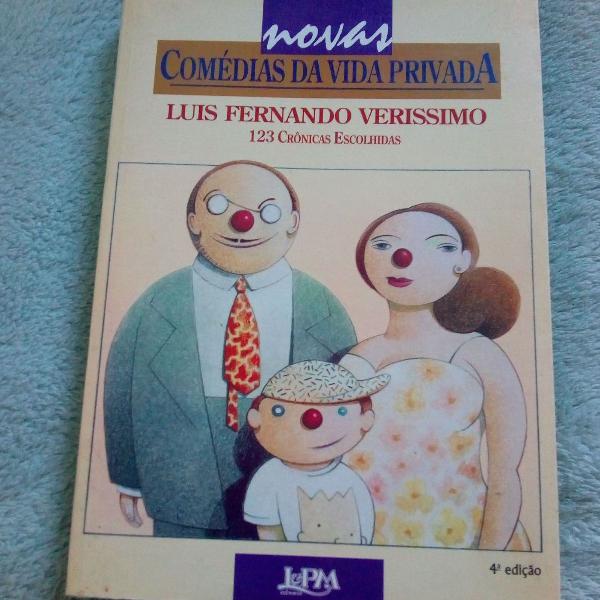 livro Novas Comédias da vida privada de Luis Fernando