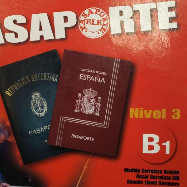 livro Pasaporte B1, nível 3, libro del alumno