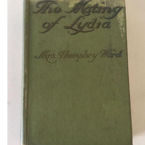 livro antigo the mating of lydia 1913