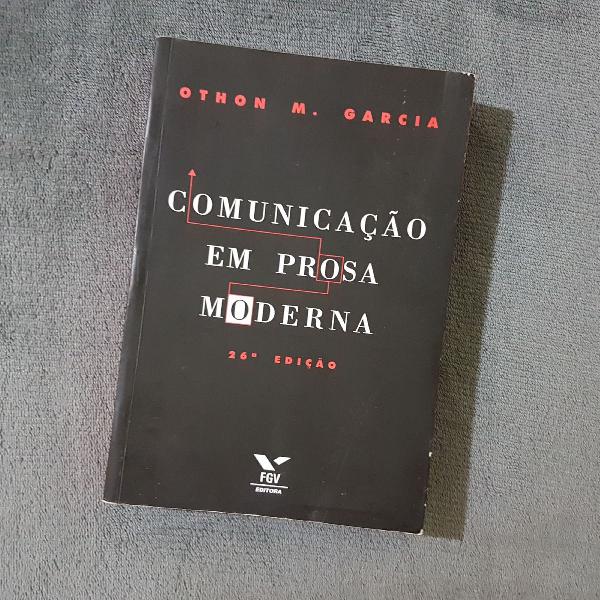 livro comunicação em prosa moderna