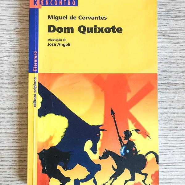 livro dom quixote (adaptado) - miguel de cervantes