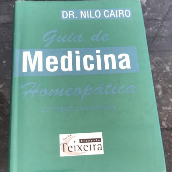 livro guia de medicina homeopática 23a edição atualizada