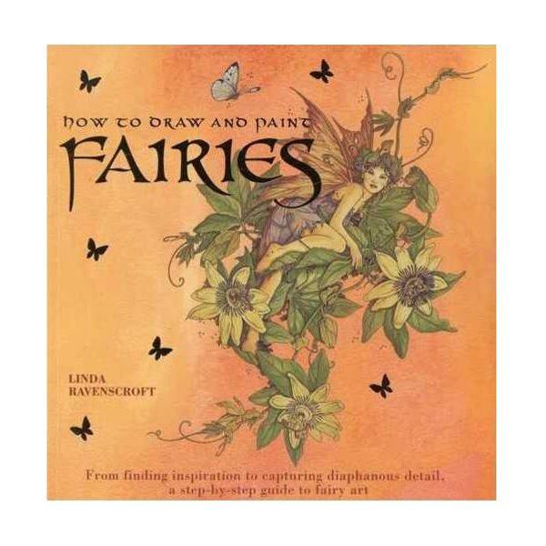 livro how to draw and paint fairies