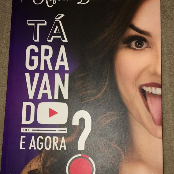 livro kéfera buchmann, tá gravando, e agora?