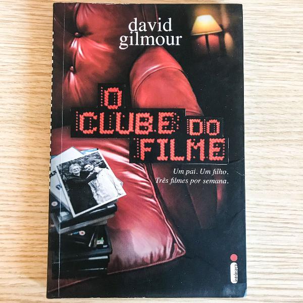 livro o clube do filme - david gilmour