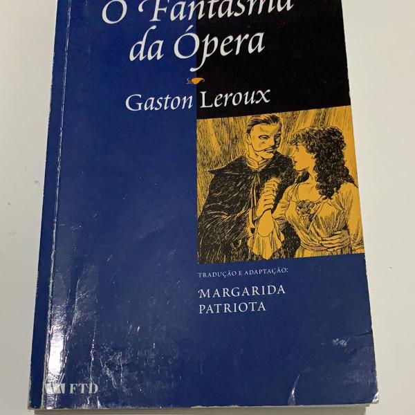 livro o fantasma da ópera